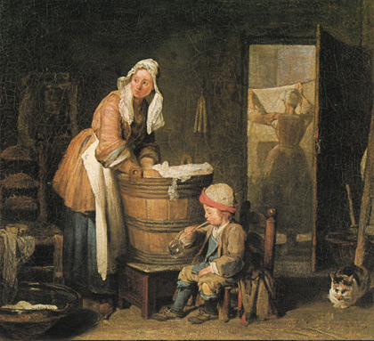 Jean-Baptiste-Siméon Chardin - La lavandaia