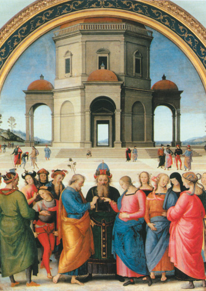 Pietro Perugino - Sposalizio della Vergine